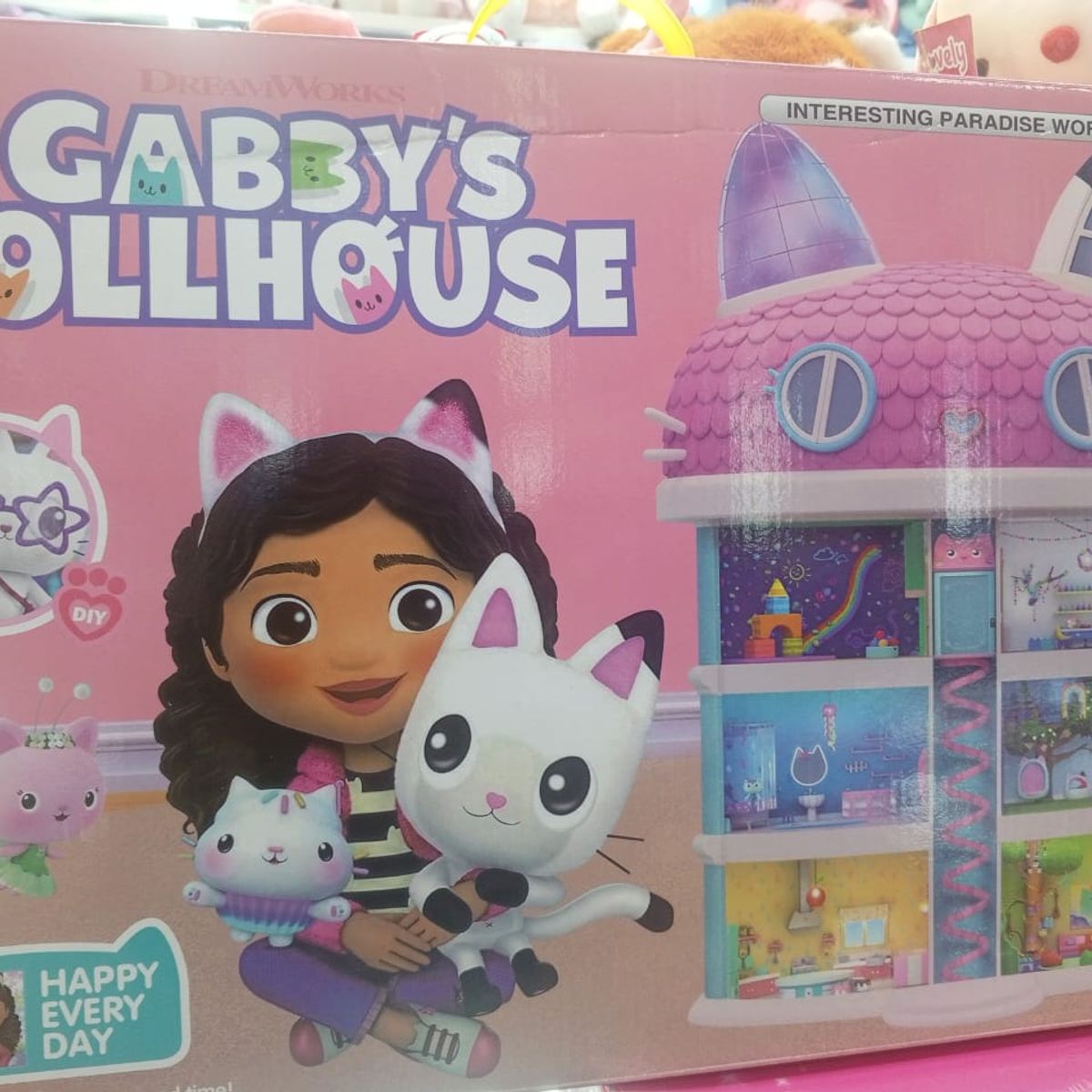 GENERICO - Casa De Muñecas La Casa De Gaby Gatos Niña