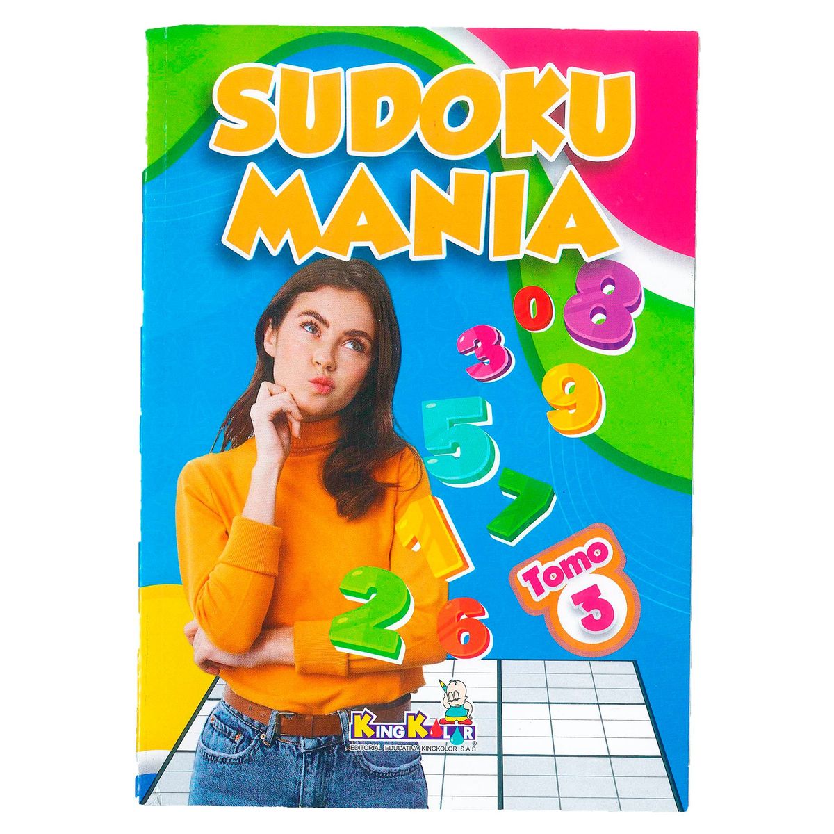 BOOKS - 3 Libros De Sudoku Mania 100 Paginas Actividades Pasatiempos