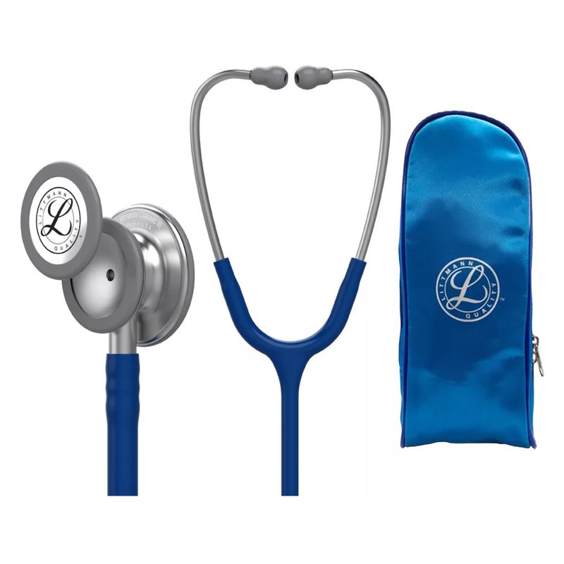 LITTMANN - Fonendoscopio Littmann Classic III Navy Blue ref. 5622 + Estuche Lona