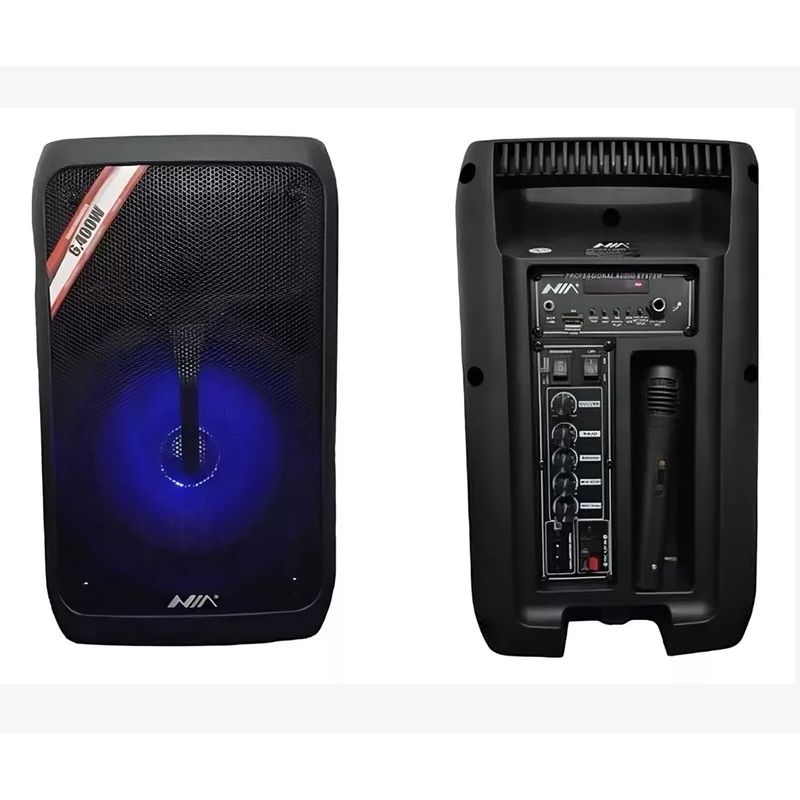NIA - Cabina Parlante Inalambrico Alta Potencia 6400w Nia An-2108
