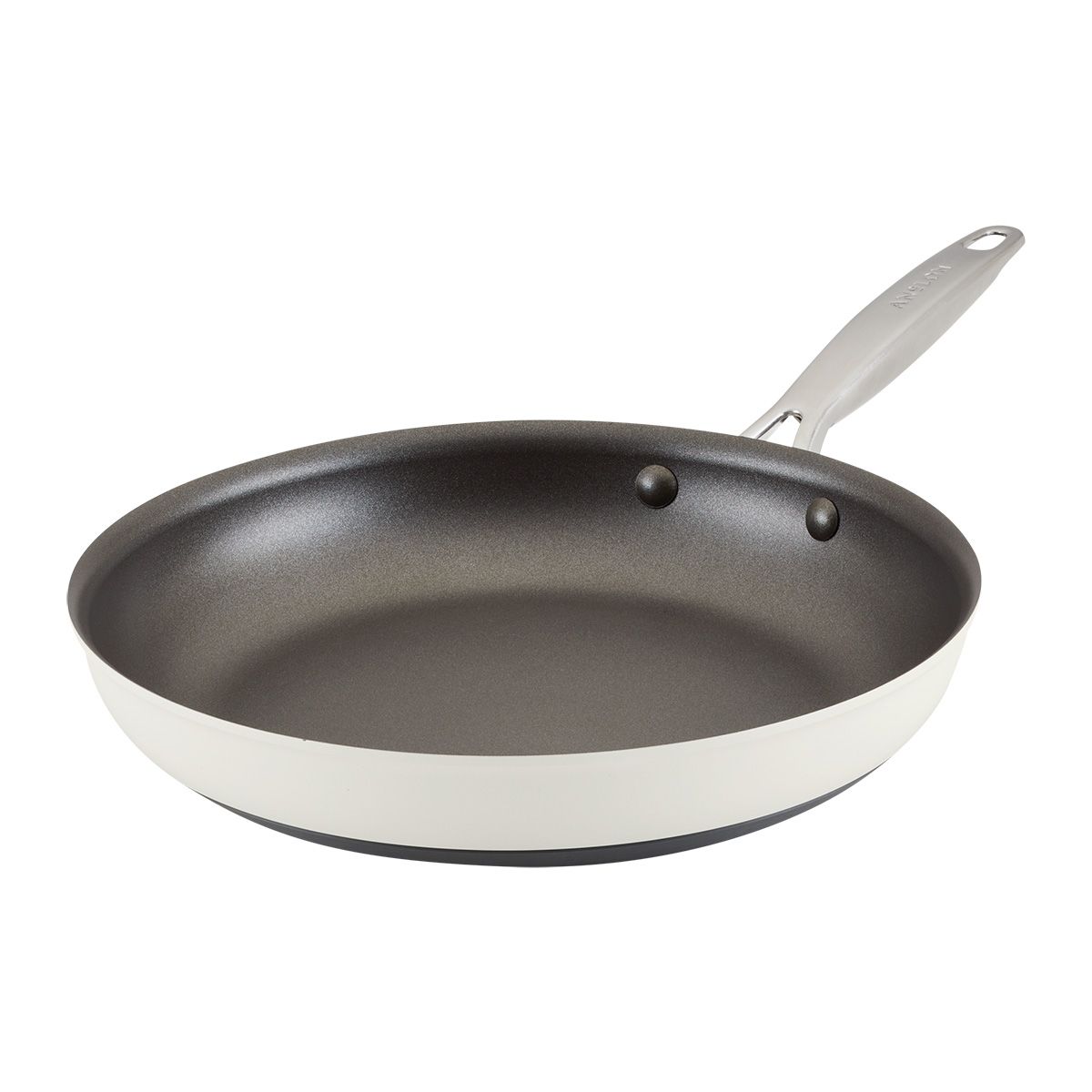 ANOLON - Sartén antiadherente anodizado duro Archieve Anolon 30cm Crema