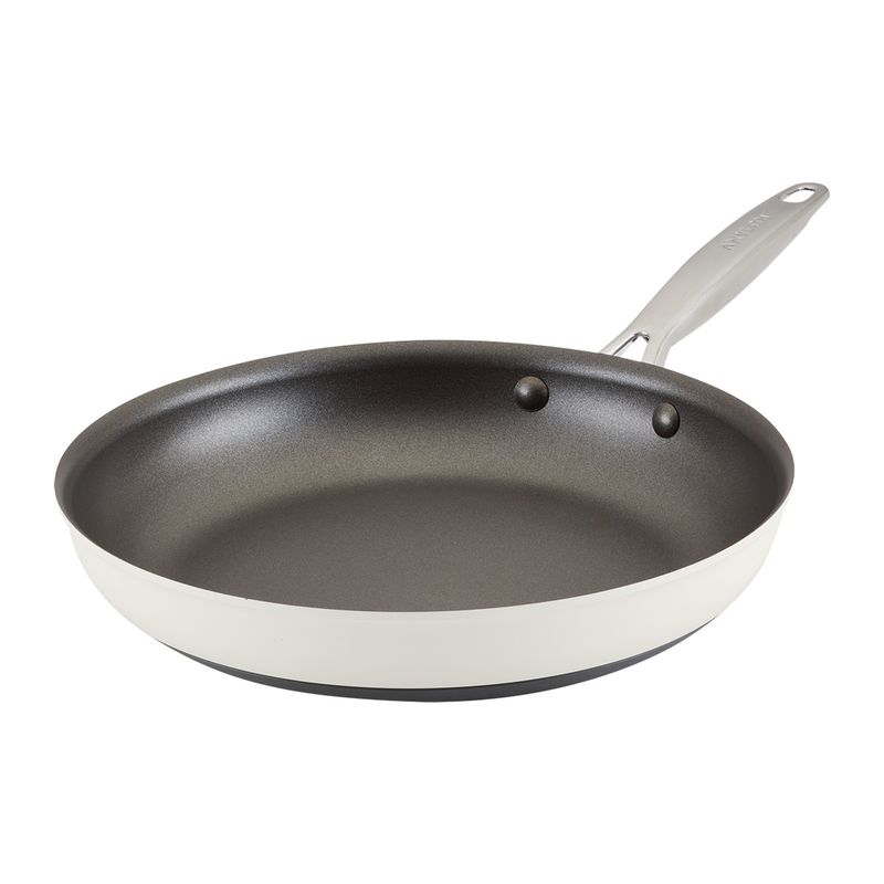 ANOLON - Sartén antiadherente anodizado duro Archieve Anolon 30cm Crema