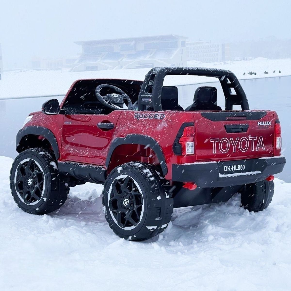 GENERICO - Carro Infantil Batería Eléctrico Campero Toyota Hilux 1-9 A