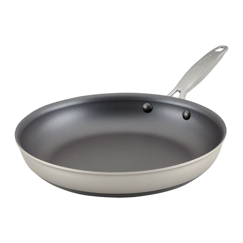 ANOLON - Sartén antiadherente anodizado duro Archieve Anolon 30cm Gris Silver