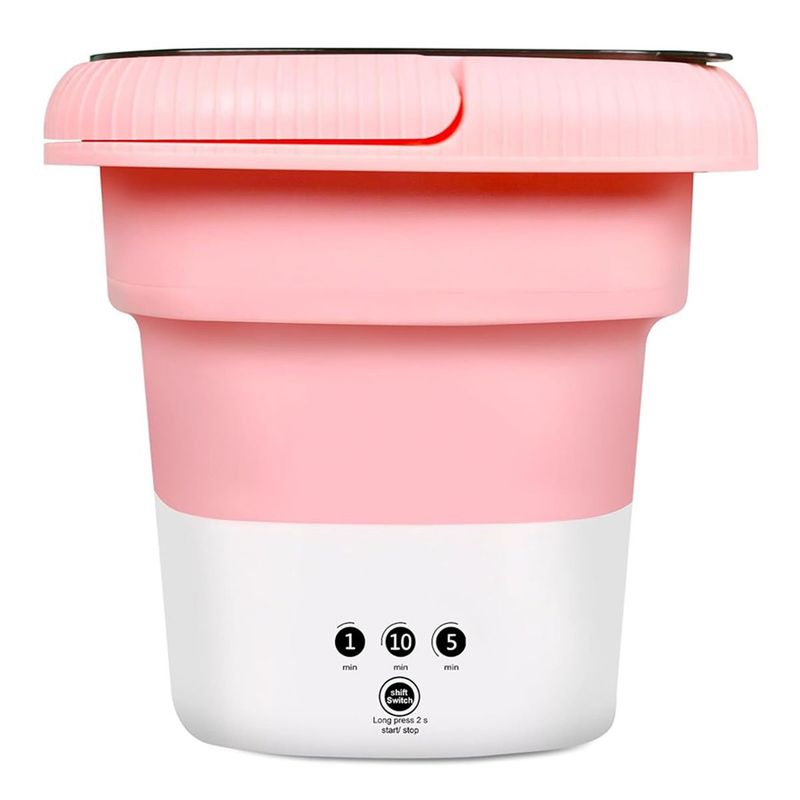GENERICO - Lavadora Portátil Electrica Mini Pequeña Plegable Retractil