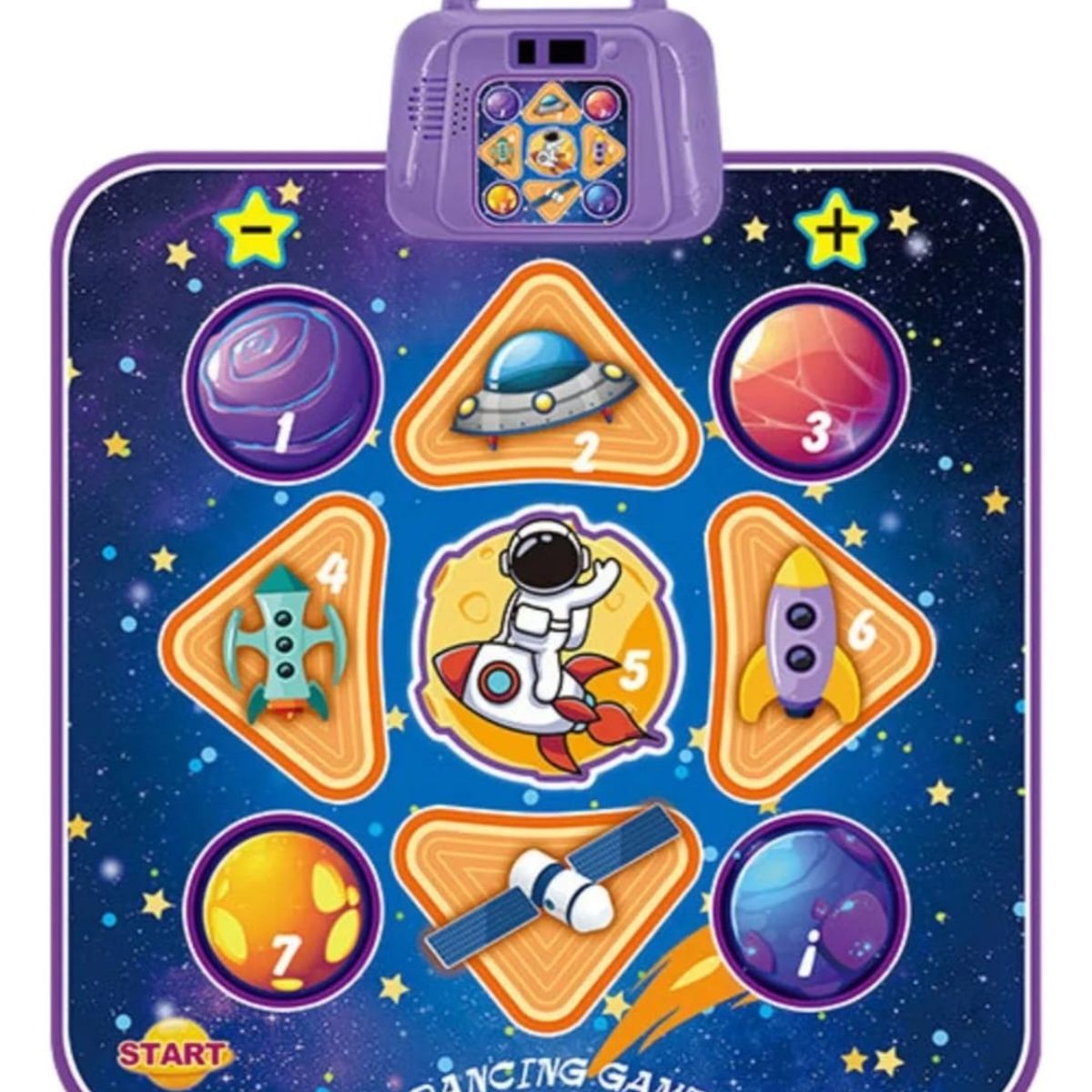 INFANTILES CAJUROMIX - Tapete de Baile Musical azul