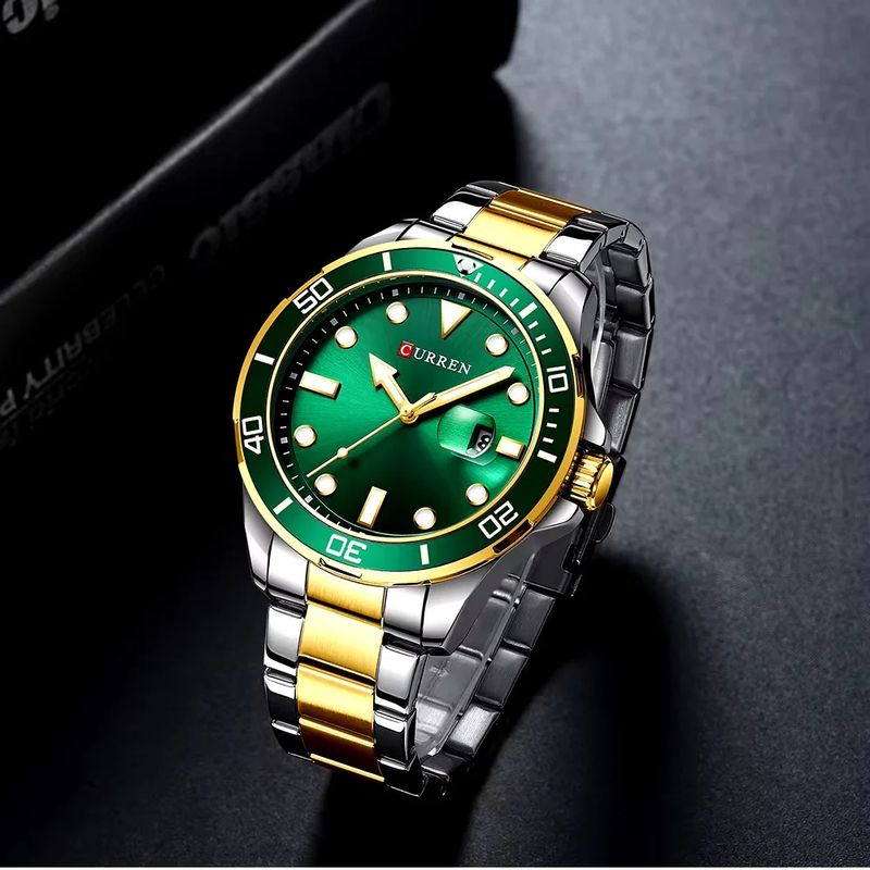 CURREN - Reloj CURREN 8388  Para Hombre acero inoxidable