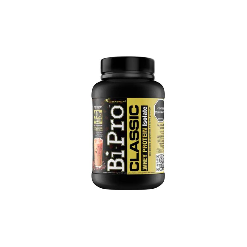 MEGAPLEX - Bipro Classic 3 Libras Proteina Limpia -  Capuccino con Crema de Whisky