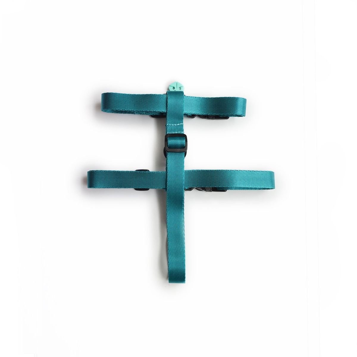 WAWAW - Arnés para perro talla M Unicolor Adorable Verde Marino