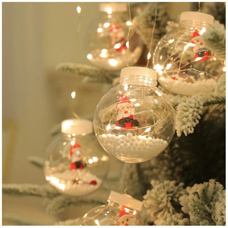 GENERICO - Luces De Navidad Decorativas En Forma De Esfera Navideña 3mt