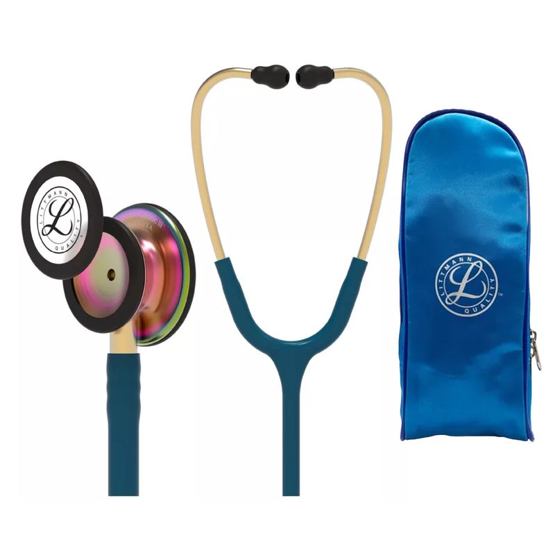 LITTMANN - Fonendoscopio Littmann Classic III Caribbean Rainbow 5807 + Estuche
