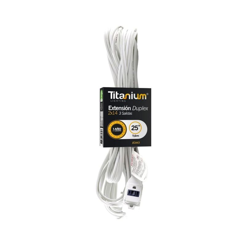GENERICO - EXTENCION ELECTRICA 7,6 BLANCA