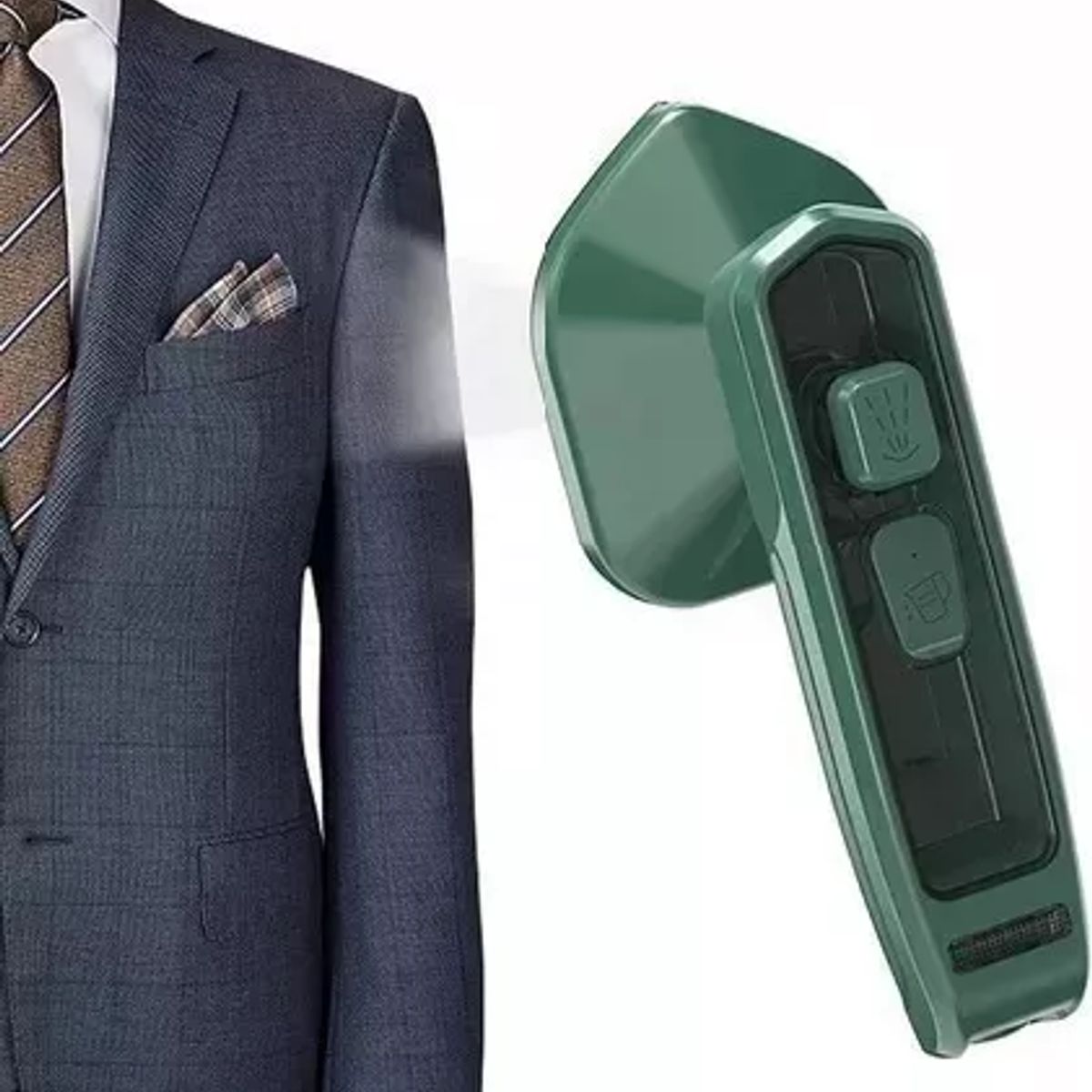 GENERICO - Plancha Para Ropa Mini Viajera Portátil Con Agua Y En Seco