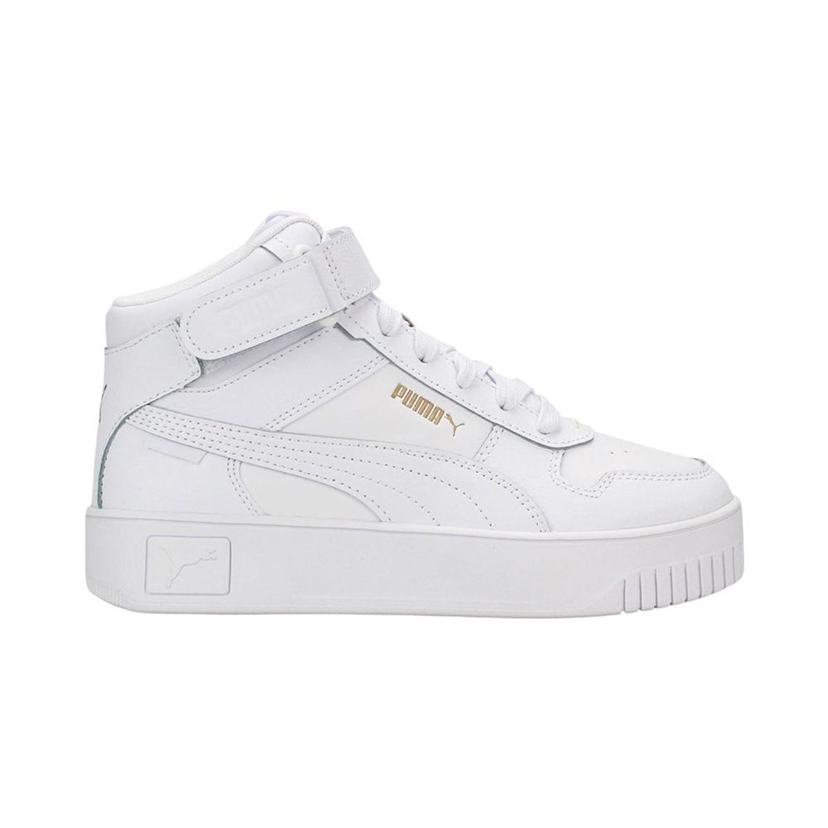 PUMA - Tenis Puma Botas Carina Street Mid Mujer-Blanco