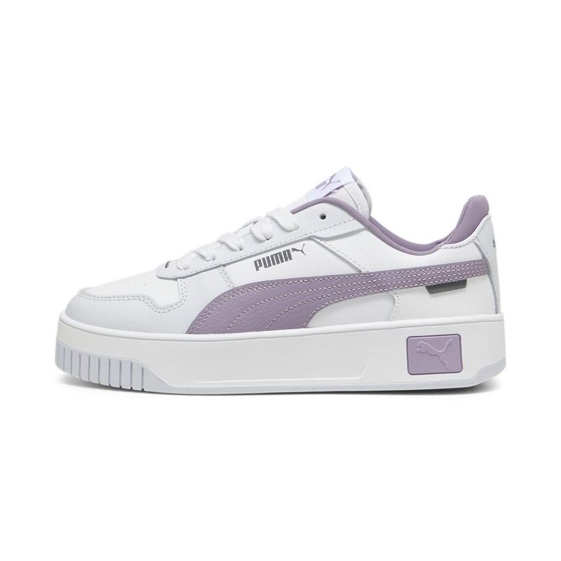 Tenis Puma Carina Street Wns Mujer-Blanco/Morado PUMA