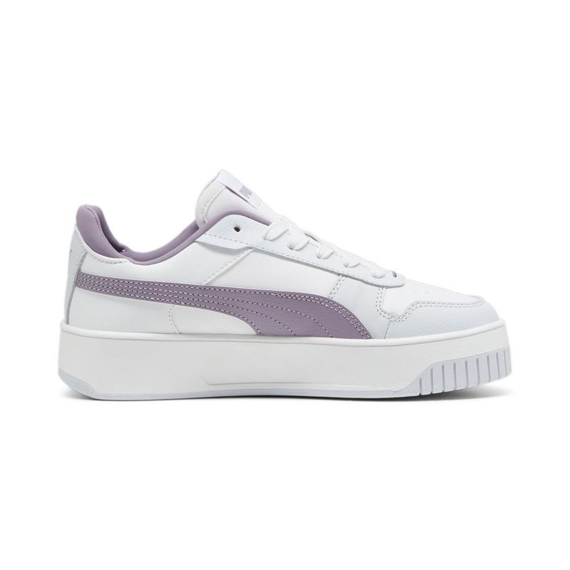 PUMA - Tenis Puma Carina Street Wns Mujer-Blanco/Morado