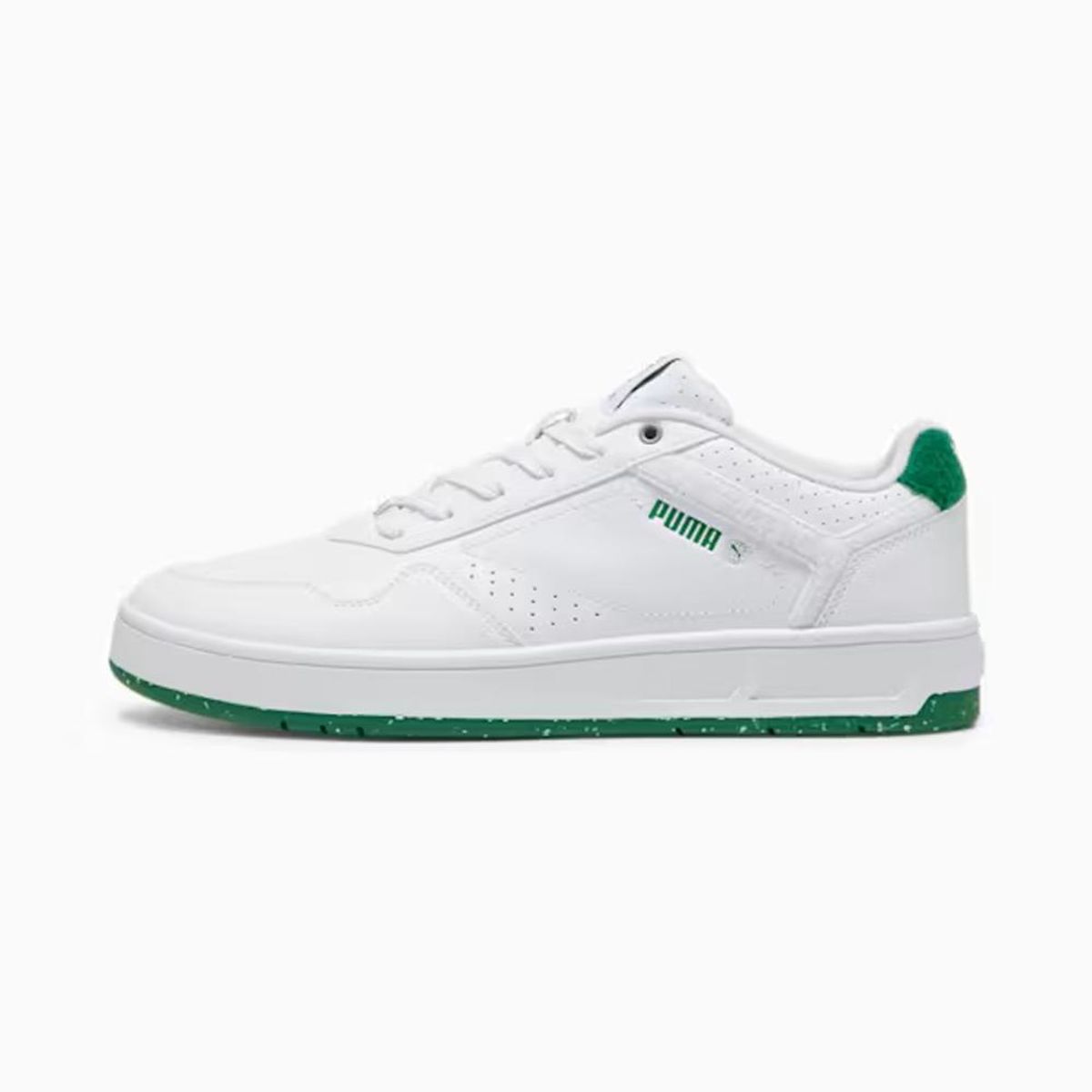 PUMA - Tenis Puma Court Classic Better-Blanco/Verde