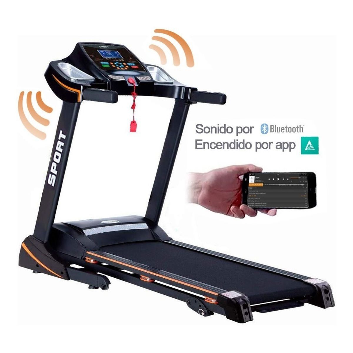 CENTURFIT - Caminadora Trotadora Electrica Pro 25hp Plegable 148Kmh..