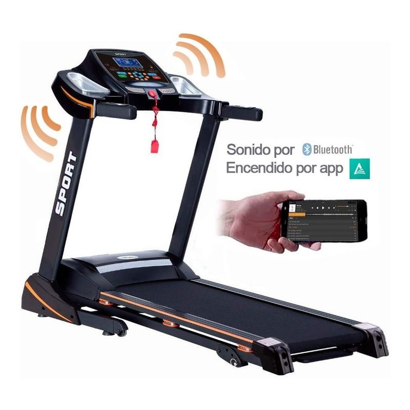 CENTURFIT - Caminadora Trotadora Electrica Pro 25hp Plegable 148Kmh