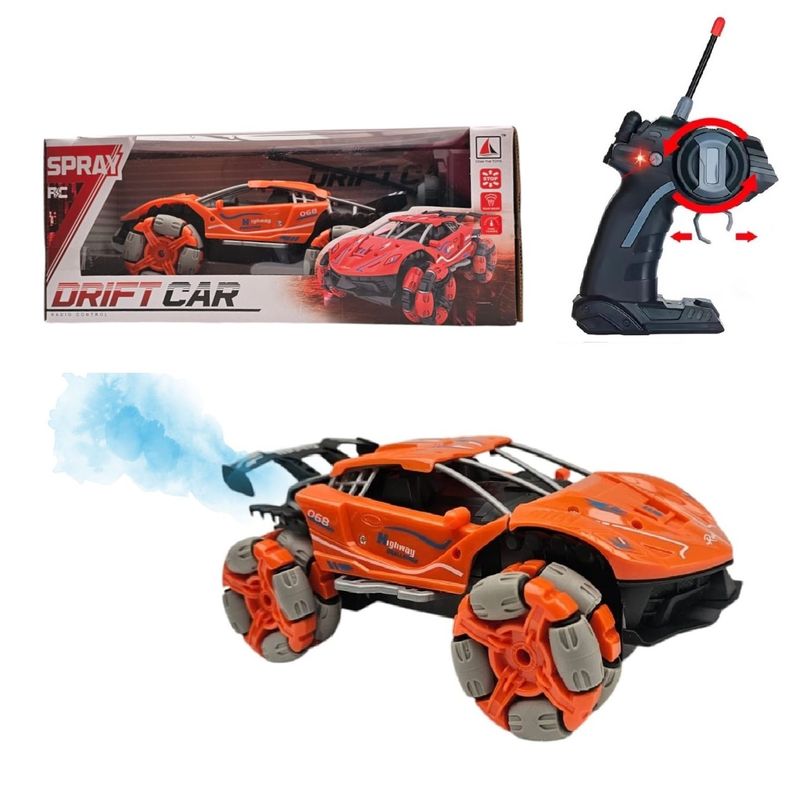 GENERAL - Carro Acrobatico Control Remoto Recargable 168T1 Naranja