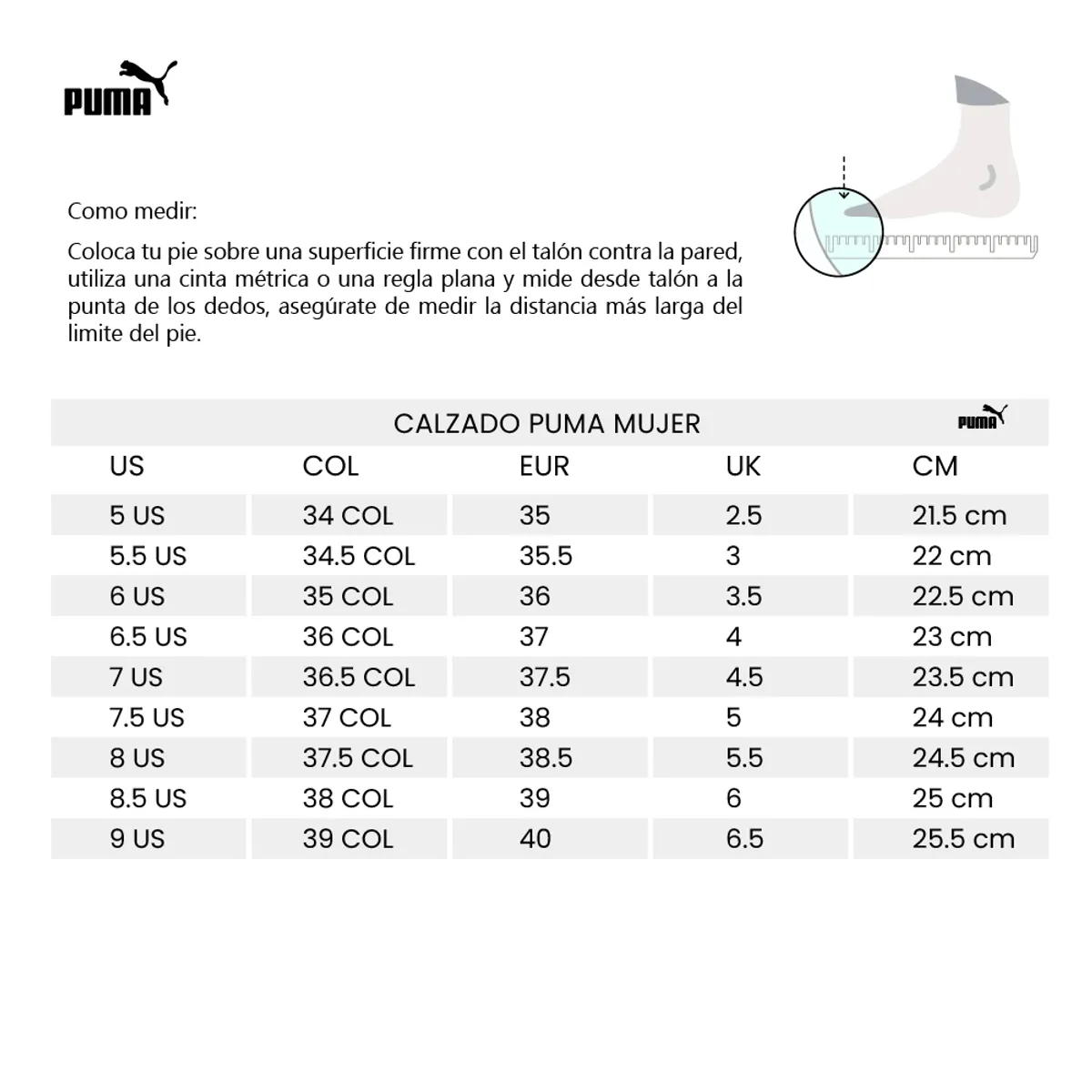 PUMA - Tenis Puma Carina 2.0 Mujer-Blanco/Negro