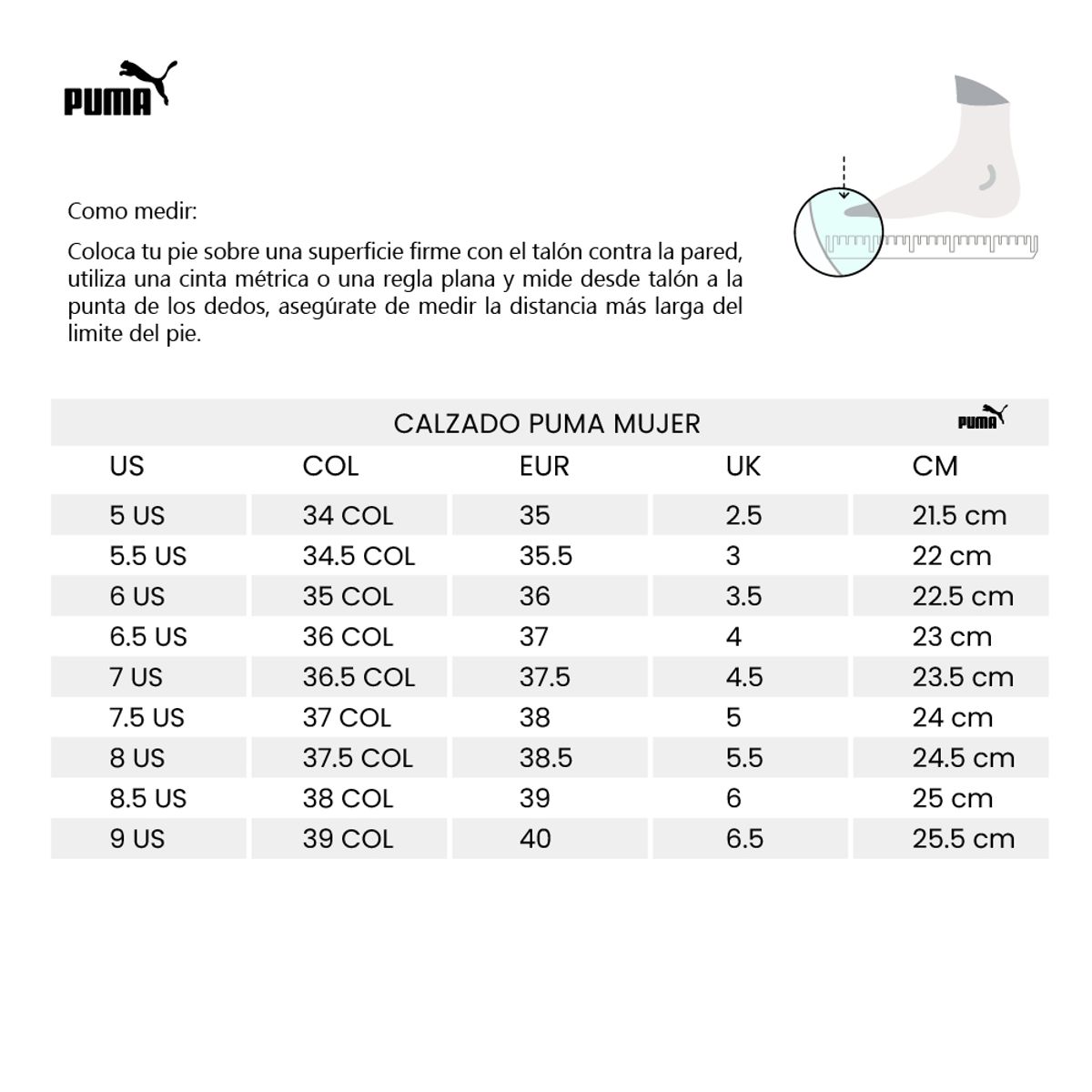PUMA - Tenis Puma Carina 2.0 Mujer-Blanco/Negro