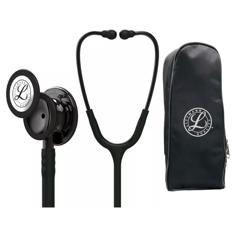 LITTMANN - Fonendoscopio Littmann Classic III Back Smoke 5811 + Estuche Lona