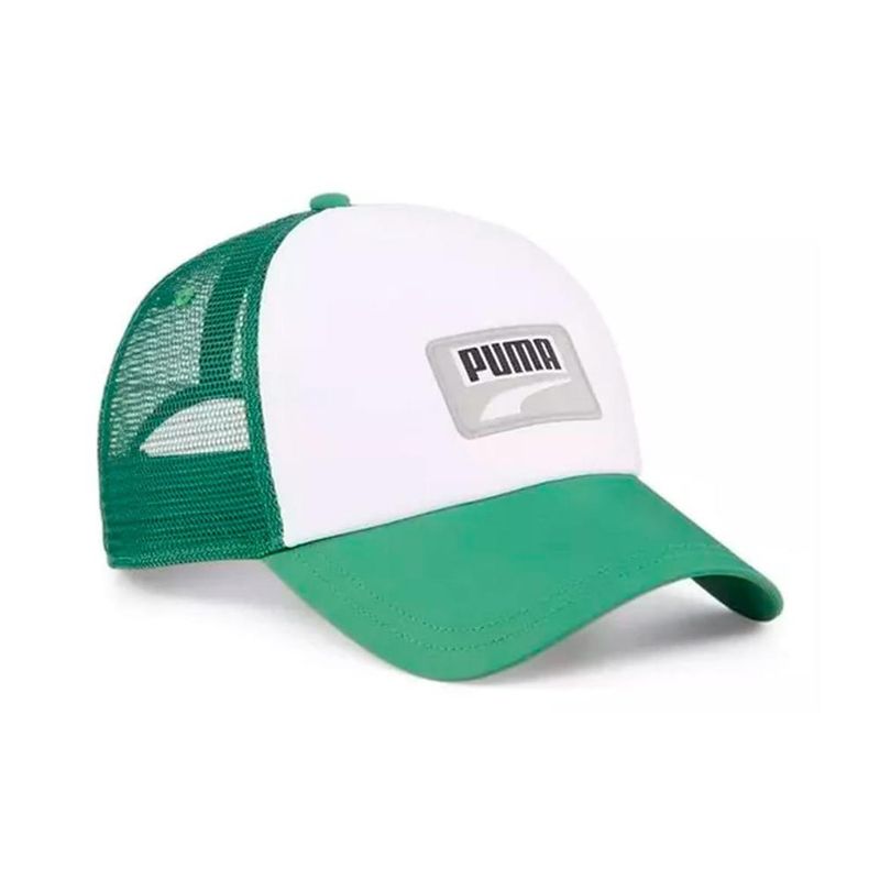 PUMA - Gorra Puma Trucker Cap-Verde
