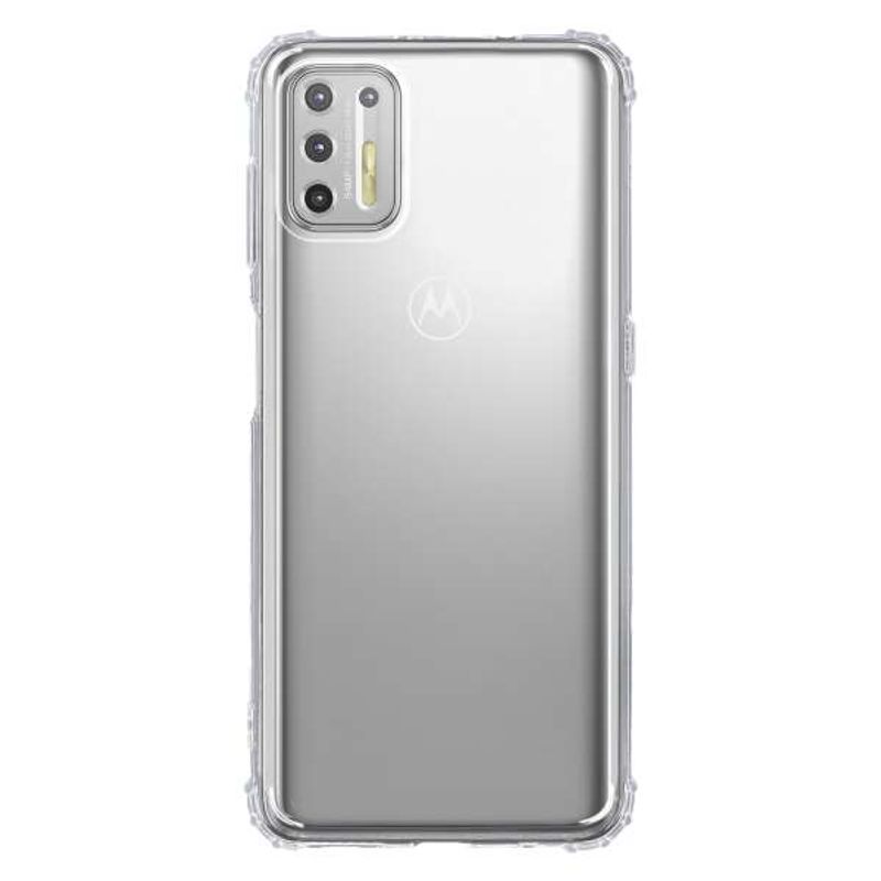 PHONETIFY - Funda Transparente Antichoque para Moto G9 Plus