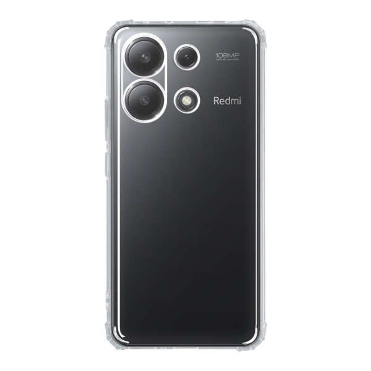 PHONETIFY - Funda Transparente Antichoque para Xiaomi Redmi Note 13 4G