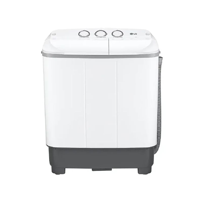 LG - LAVADORA LG DOBLE TINA 8 Kg WP8WMR.ABWPCOL Carga Superior Blanco