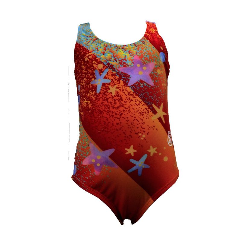 SWIMMER - VESTIDO JUNIOR OLIMPICO ESTAMPADO 100% COLOMBIANO
