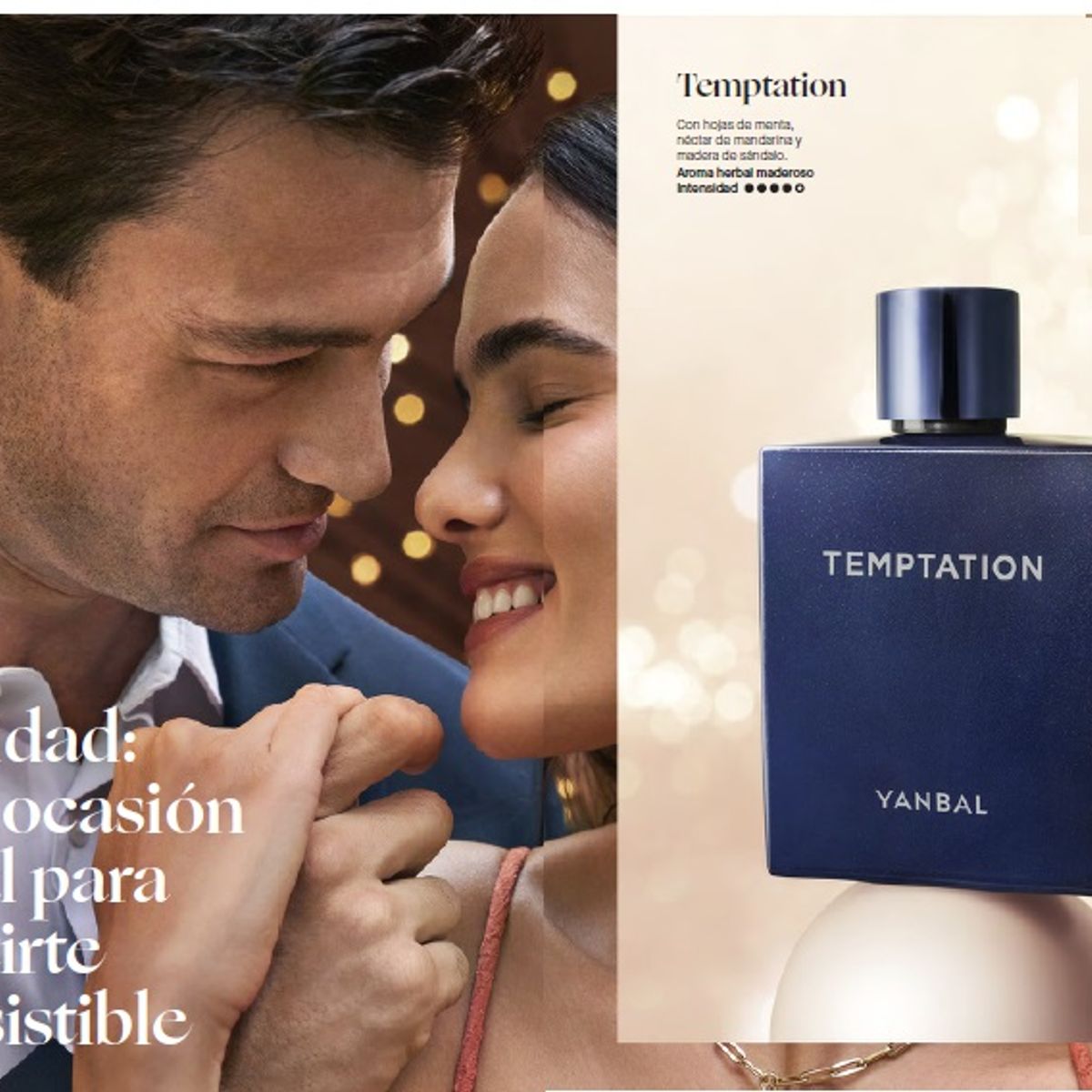 YANBAL - Perfume Temptation for men Yanbal 100 ml - Edición Limitada