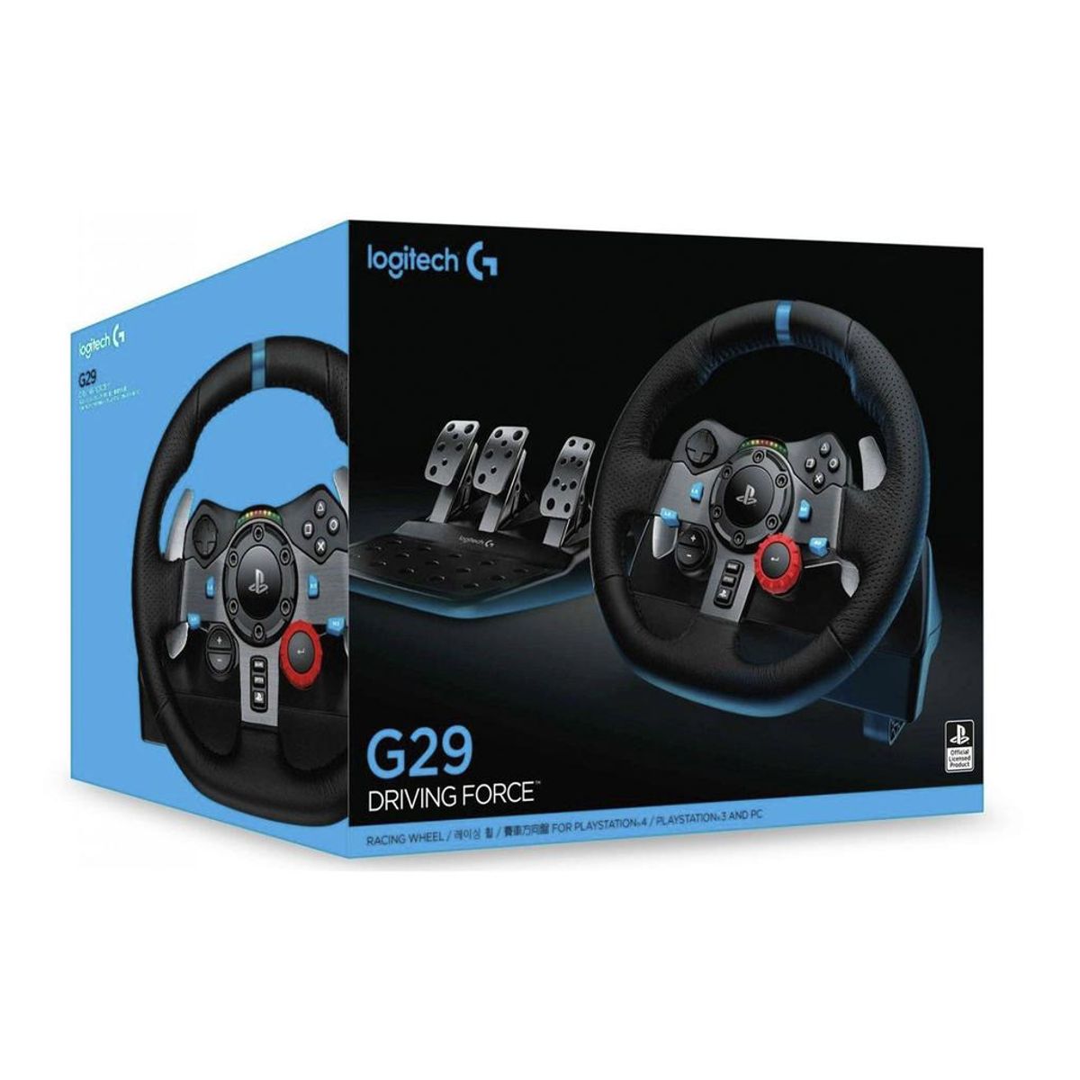 LOGITECH - Logitech Volante de Carreras G29 con Pedal para PlayStation y PC