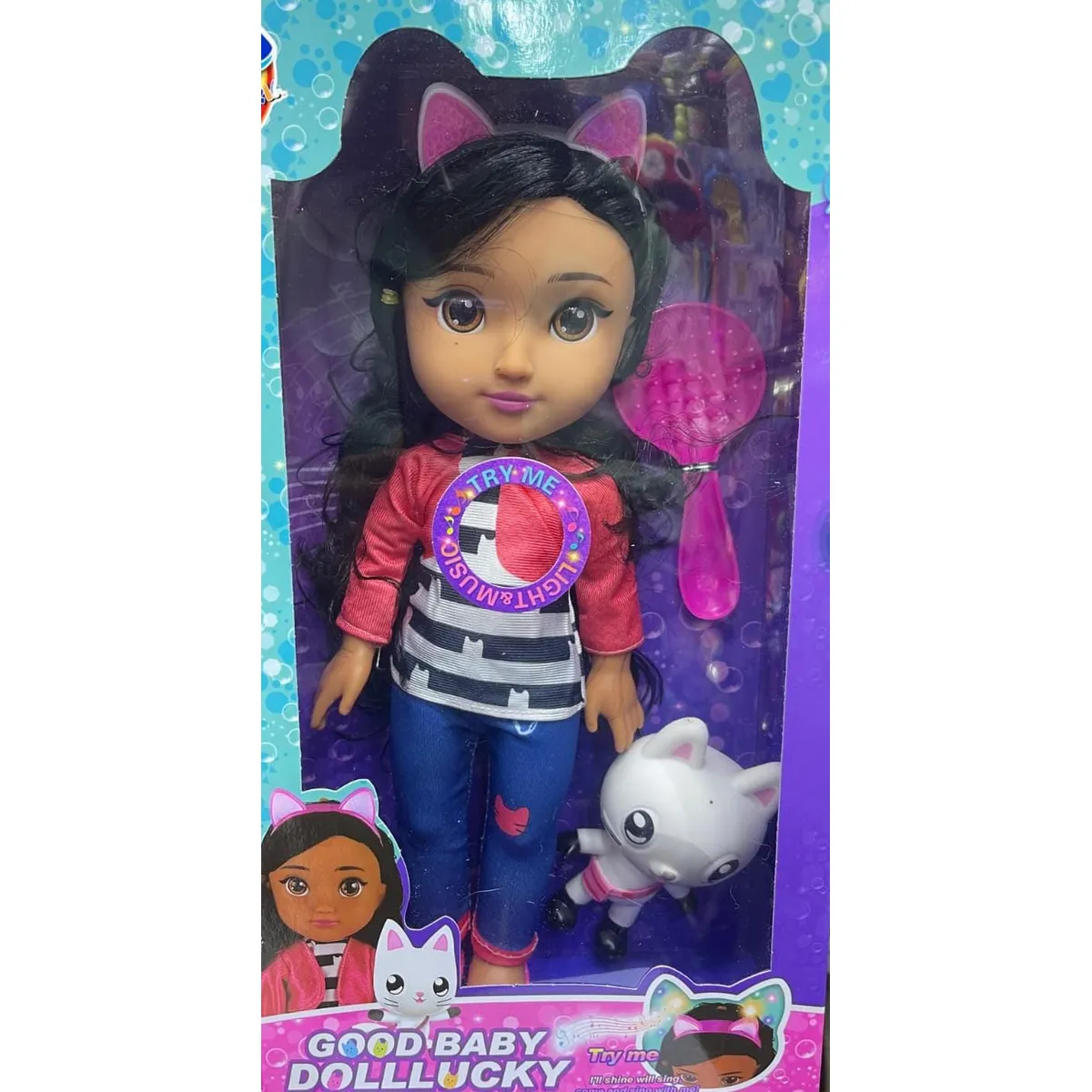 BOING TOYS - Muñeca Gaby 35cm Con Luces Sonidos
