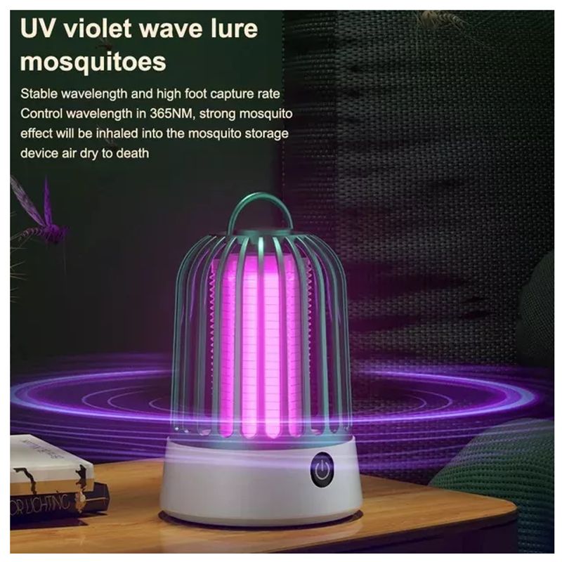 GENERICO - Lampara Eléctrica Insecticida Mata Insectos Mosquitos Uv Led