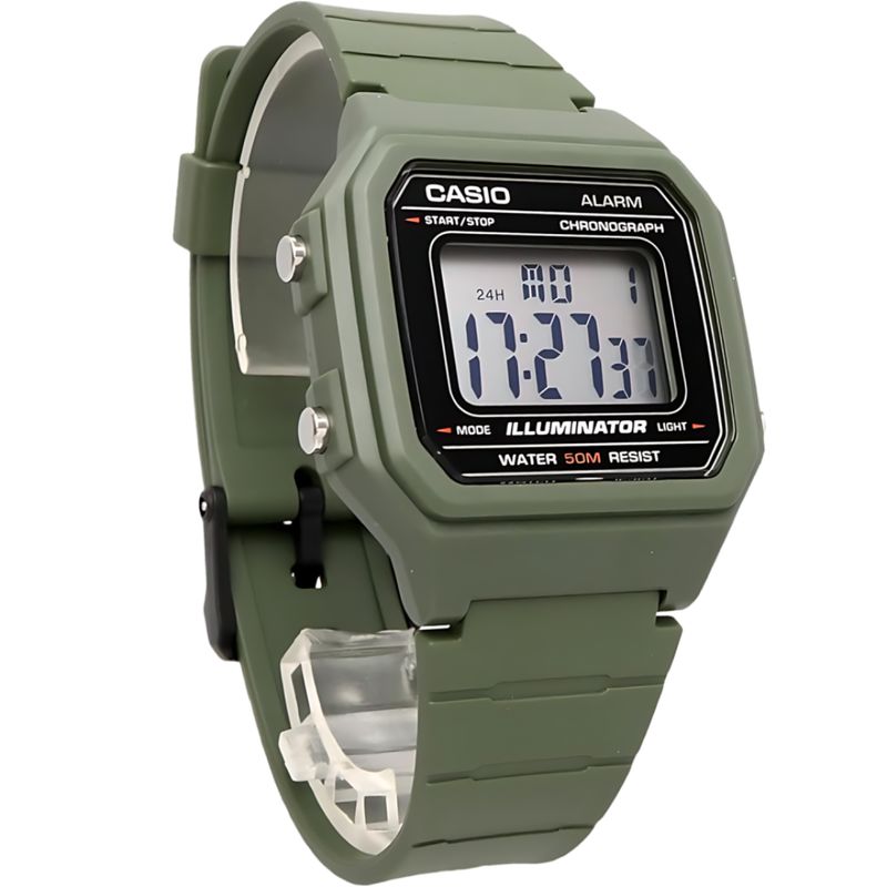 CASIO - Reloj digital Unisex Casio W-217H-3AVDF