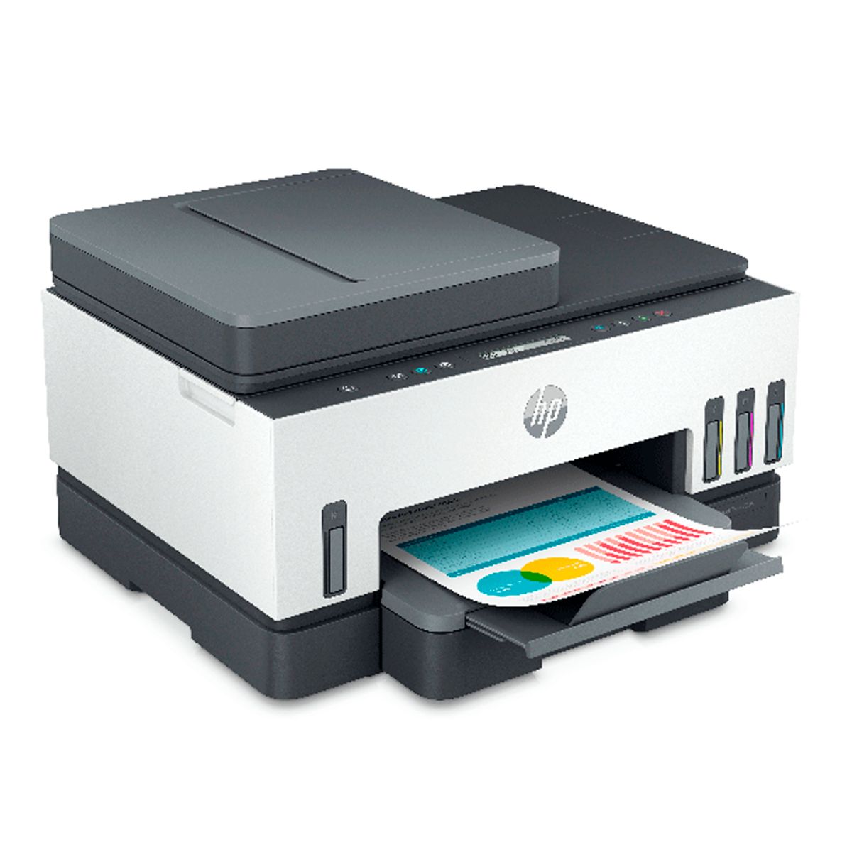HP - Impresora multifuncional HP Smart Tank WiFi 750 GRATIS RESMA DE PAPEL