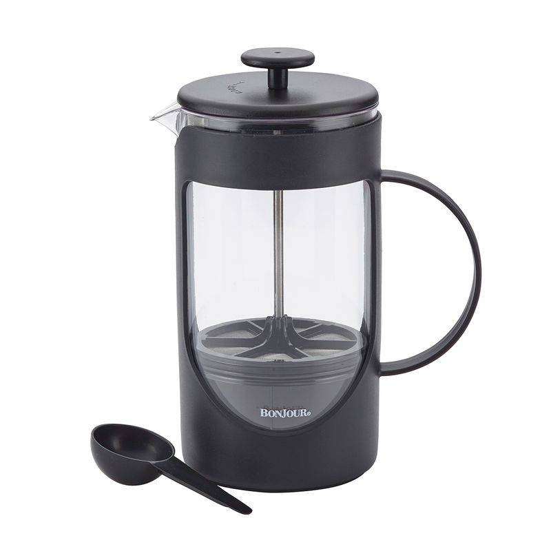 BONJOUR - Prensa Francesa 40 onzas/ 9 tazas/ 1.1L, en plástico Tritan