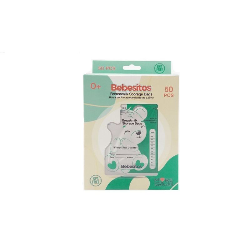 BEBESITOS - bolsas de almacenamiento para bebe x50 bebesitos