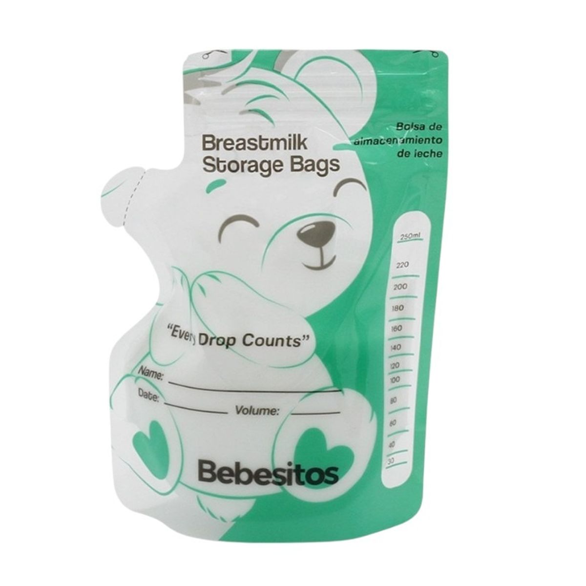 BEBESITOS - bolsas de almacenamiento para bebe x50 bebesitos