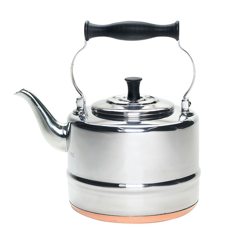 BONJOUR - Tetera 18L Cuello de Ganzo base de cobre y acero inoxidable
