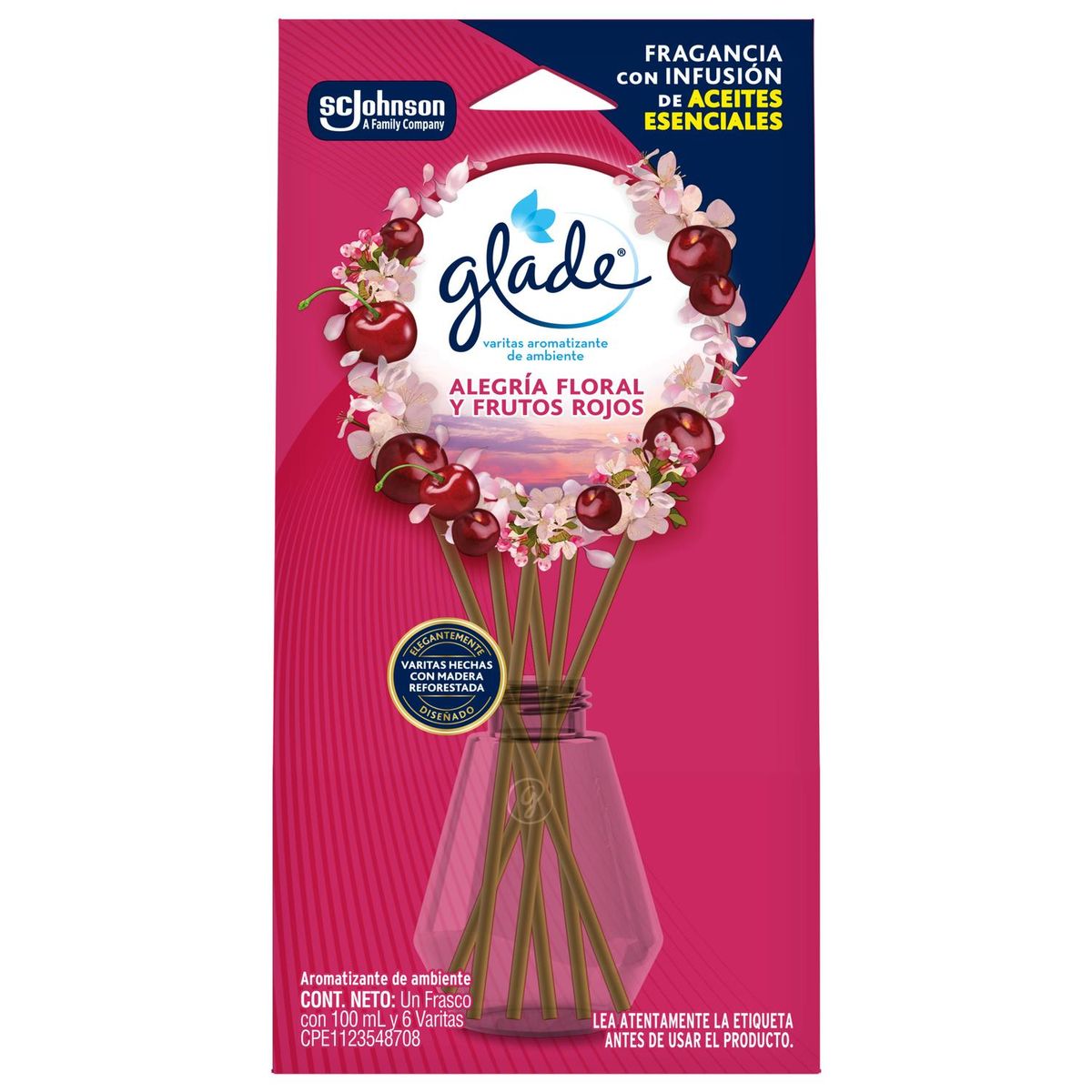 SC JOHNSON - Glade Varitas Aromatizantes Alegria Floral 100ml