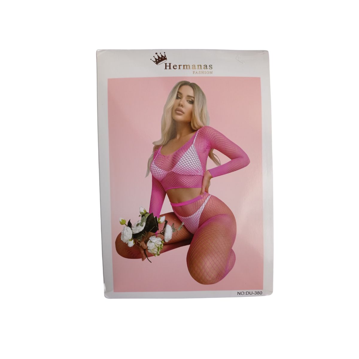 GENERICO - Baby doll malla enteriza Lencería erótica sensual ROJA