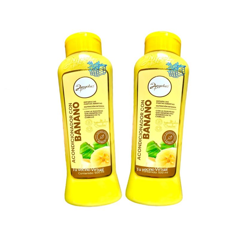 ANYELUZ - Acondicionador Banano x2 Anyeluz
