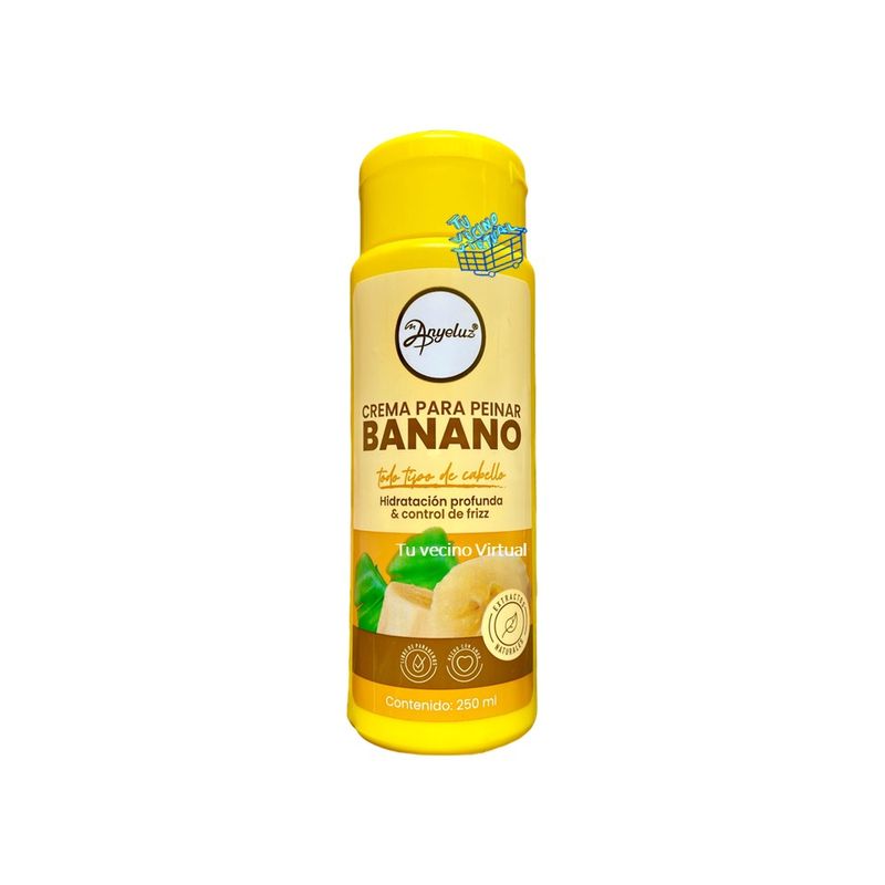 ANYELUZ - Crema Par Peinar Banano Anyeluz