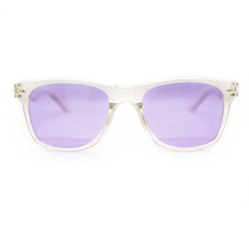 AT NIGHT SUNGLASSES - Gafas de Sol At night classic cuadrada lente morado UV400