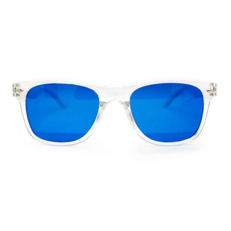 AT NIGHT SUNGLASSES - Gafas de Sol At night classic cuadrada lente Azul UV400