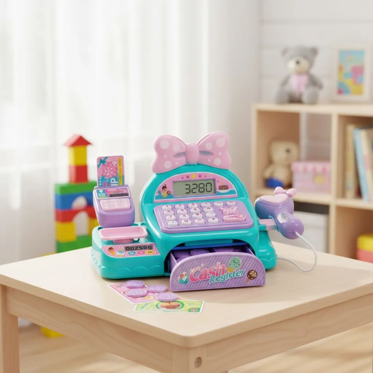 GENERICO - Caja Registradora Niño Niña Juguete Infantil Didactico