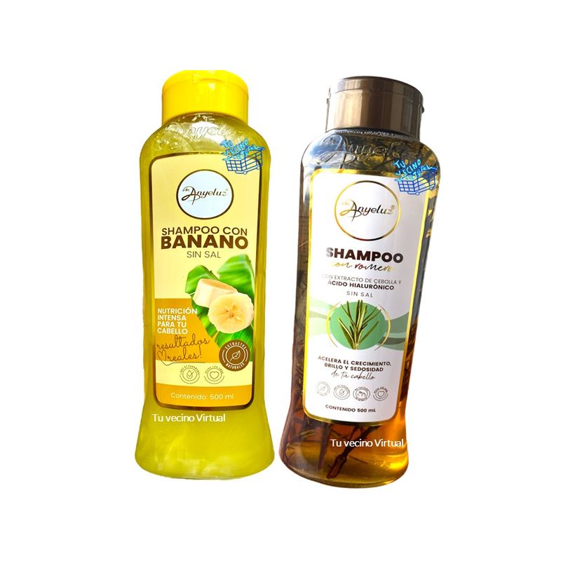 ANYELUZ - Kit X2 Shampoo Romero Anyeluz